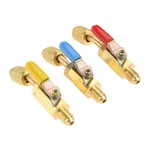 Aupoko Air Conditioning Refrigerant Angled Compact Ball VALVE,3PCS. Fixed Price $28.99.