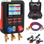 Digital Manifold Gauge, Hvac Refrigerants Gauges Set With 2 Thermomet. Fixed Price $233.39.