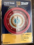 Yellow Jacket 49517 3-1/2" L/f Pressure Gauge, F, R-134A/404A/407C A#1. Fixed Price $75.00.