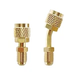 Straight & Angled Adapter, R410A Mini Split 5/16" Female. Fixed Price $8.49.