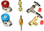 Fitting Kit (R134A Low/high Adapters, Self-seal & Single-use Can. Fixed Price $35.99.