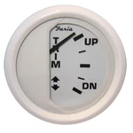 Faria Beede Instruments 13123 Dress White 2" Trim Gauge J/e/suzuki Outboard. Fixed Price $61.40.