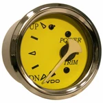 Vdo Allentare Yellow Blue Trim Gauge Evinrude Johnson Engines 12V 382-14763. Fixed Price $26.95.