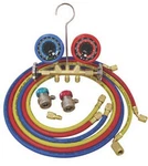 Atd Tools 3694 Deluxe Dual Brass A/c Manifold Gauge Set. Fixed Price $125.85.
