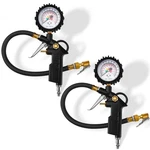 Pieces Tire Inflator Deflator Pressure Gauge With Hose 220 Psi Gau.... Fixed Price $36.05.