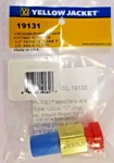 Ritchie, Yellow Jacket, Vacuum Pump Intake Adapter 1/2"FM X 3/8 Male Flare 19131. Fixed Price $26.95.