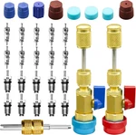 31PCS R134A Valve Core Remover Installer Tool Kit, High Low Pressure. Fixed Price $38.81.