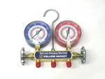 Yellow Jacket Manifold 42001 No Hoses For R22 R410A R404A 3-1/8 In. Gauges. Fixed Price $105.24.