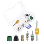 Mtsooning 46 Pcs Air Conditioning Valve Core Kit, R134A R22 R410 Yellow. Fixed Price $17.99.