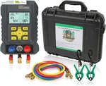Digital Manifold Hvac Gauge Set For Pressure&temperature Test, Refrigera. Fixed Price $261.57.