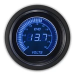 Evo 52MM 2-1/16" Digital Volt Meter Gauge 18V Blue & Red Lcd 12V. Fixed Price $54.14.