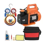 4.5 Cfm Vacuum Pump And Gauge Set,for Mini Split/hvac/auto Systems,manifol.... Fixed Price $131.00.