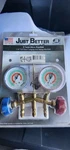 Jb Industries 2-VALVE Brass Charging & Testing Manifold.. Fixed Price $150.00.