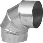 (2)-IMPERIAL Galvanized 6" Adjustable 90 Deg Stove Pipe Elbow 30 GV0296-C. Fixed Price $31.89.