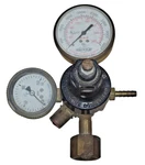 Uniweld Gas Pressure Regulator With Two Gauges Welding Untested. Fixed Price $19.99.