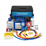 Vivohome 110V 1/3 Hp 4.5CFM Single Stage A/c Vacuum Pump And Manifold Gaug.... Fixed Price $163.06.