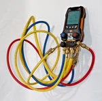 Testo 557S Digital Wireless 4-VALVE Manifold Gauge Set With Hoses. Fixed Price $324.95.
