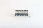 Airtac 8X 4V110-06 Solenoid Valves Power Plugs Missing Tops W/ Manifold. Fixed Price $37.78.