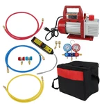 4CFM Hvac 1/3HP 110V 60HZ & A/c Refrigeration Kit Manifold Gauge Air Vacuum Pump. Fixed Price $102.35.