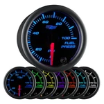 Glowshift 100 Psi Fuel Pressure Gauge Kit W/ Sensor Sending Unit, Black 7 Color. Fixed Price $96.99.