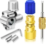 A/c Retrofit Valve Kit-refrigerant Set, SILVER/GOLD--1 Pack. Fixed Price $14.49.