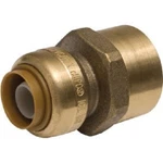 6)-SHARKBITE 3/8 In. (1/2 Od) X Fnpt Reducing Brass Push-to-connect. Fixed Price $68.39.