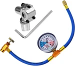 R134A Refrigerant Recharge Hose Kit With BPV31 Piercing Valve For Ac Systems. Fixed Price $28.99.