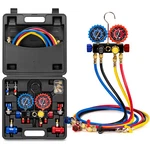4-WAY Manifold Gauge Set For R134A R404A R1234YF R22 Refrigerants Hvac Tool. Fixed Price $54.96.