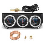 2INCH 52MM Triple Gauge Set, Oil Pressure Water Temperature Ammete.... Fixed Price $46.27.
