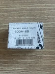 Superior Packaged Angle Valve 600A-6B 1/4IN Nptx 3/8INCH Sae. Fixed Price $25.00.