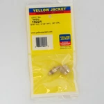 Yellow Jacket 19221 5/16" Quick Coupler 90 X 1/4" M. Flare. Fixed Price $16.28.