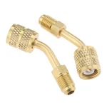Gohantee R410A Adapter 5/16 Female, 1/4 Sae Swivel Fits Brass. Fixed Price $15.10.