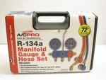 A/c Pro Refrigerant R-134A Manifold Gauge And Hose Stet. Fixed Price $60.00.