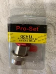 Pro-set R-134 High Side Coupler 90 Degree 1/4",FOR Hvacr, QCH14. Fixed Price $29.99.